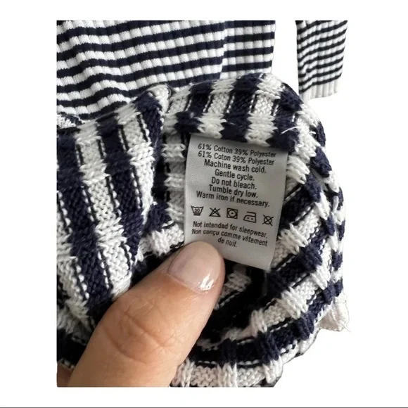 Janie and Jack Striped Sweater Dress - Picture 3 of 6